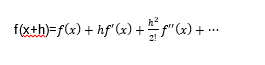 Taylor’s theorem