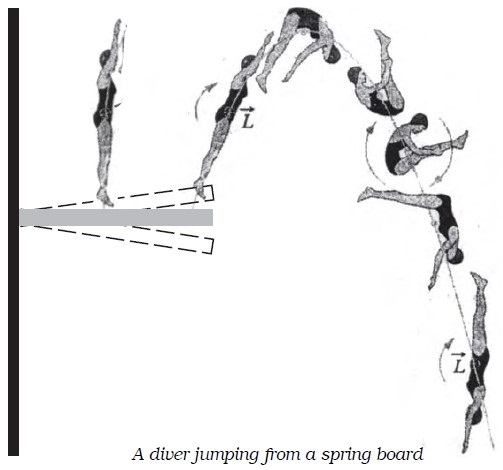 Rotating Platform - Conservation of Angular Momentum