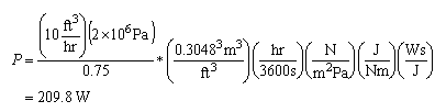 Fan Equation example